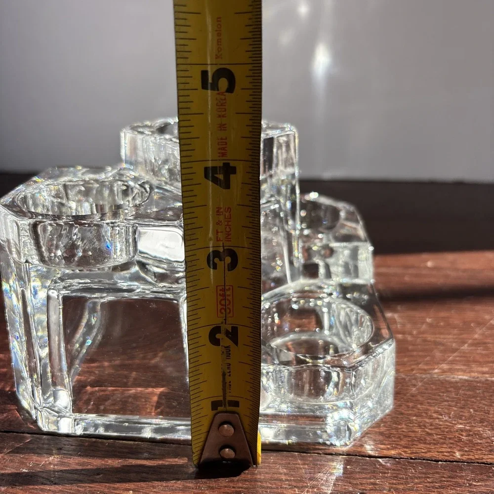Partylite Five Tier Crystal Castle Candle Holder Vintage Germany - Picture 3 of 6